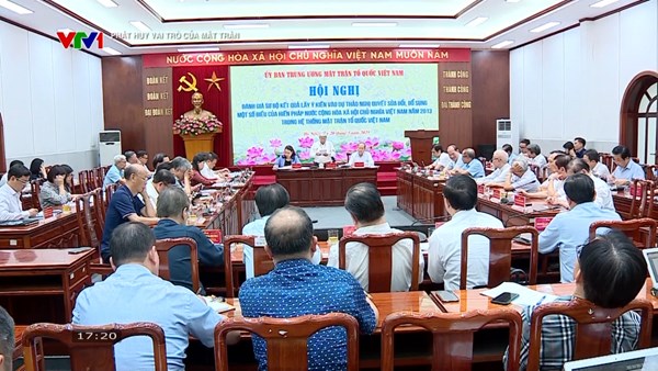 Đổi mới, sắp xếp để Mặt trận vững mạnh