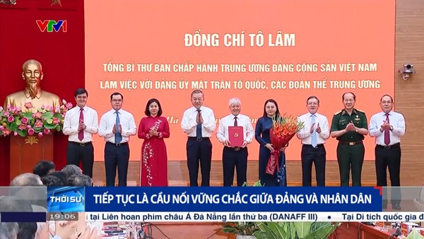 Tiếp tục là cầu nối vững chắc giữa Đảng và Nhân dân