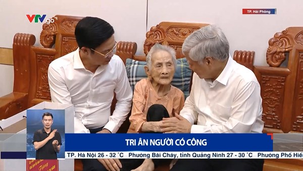 Chủ tịch Đỗ Văn Chiến tri ân người có công