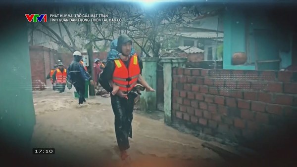 Tình quân dân trong thiên tai, bão lũ