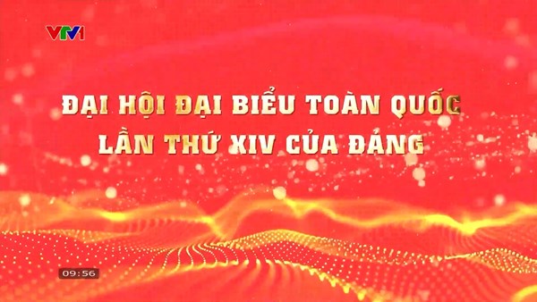 Chào mừng Đại hội đại biểu toàn quốc lần thứ XIV của Đảng 