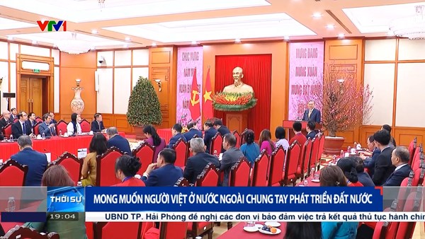 Mong muốn người Việt Nam ở nước ngoài chung tay phát triển đất nước