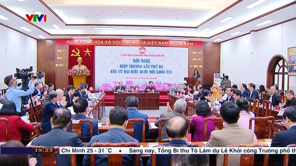 217 người của cơ quan, tổ chức ở Trung ương ứng cử đại biểu Quốc hội khoá XVI