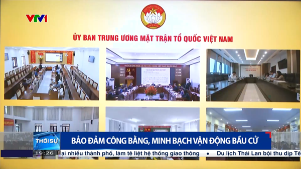 Đảm bảo công bằng, minh bạch vận động bầu cử