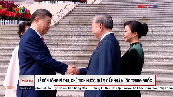 Lễ đón Tổng Bí thư, Chủ tịch nước Tô Lâm thăm cấp Nhà nước đến Trung Quốc