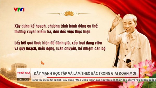 Đẩy mạnh học tập và làm theo Bác trong giai đoạn mới
