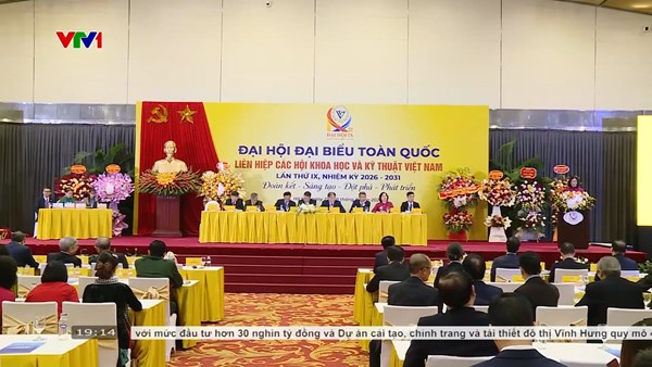 Đại hội đại biểu toàn quốc Liên hiệp các Hội Khoa học và Kỹ thuật Việt Nam lần thứ IX