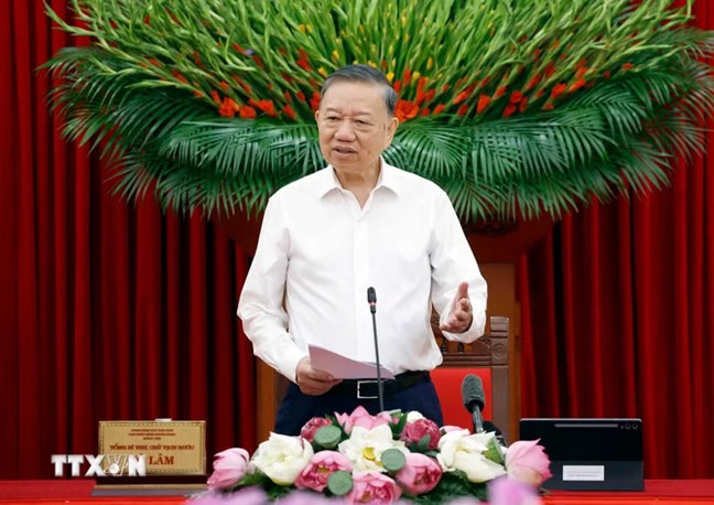 Kết luận của Tổng Bí thư, Chủ tịch nước Tô Lâm về tổng kết thực tiễn và nghiên cứu sửa đổi, bổ sung Điều lệ Đảng